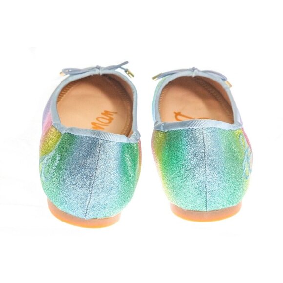 Sam Edelman Rainbow Ombre Felicia Ballet Classic Flat Girl's US Size 12 youth - Picture 3 of 9